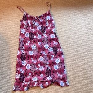 Vintage GirlStar Aloha Hawaiian Print Dress Y2K